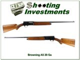 Browning A5 Belgium 20 GA Blond 1965 made 28” Mod - 1 of 4