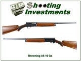 Browning A5 Belgium 16 GA 1954 26” IC - 1 of 4