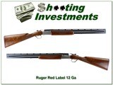 Ruger Red Label 12 GA 3” W Rare English Stock 26” - 1 of 4