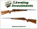 Browning A Bolt 22 LR Rimfire 22” - 1 of 4