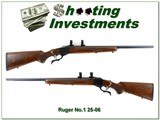 Ruger No. 1 V 25-06 Rifle 24” HB XX Wood - 1 of 4