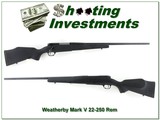 Weatherby Mark V Rare Super Predator Masters 22-250 24” USA - 1 of 4