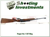 Ruger No. 1 357 Mag Red Pad 22” W Box RARE - 1 of 4