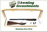 Weatherby Orion SXS 20 GA 28” DU SMU NIB Ducks Unlimited Shotgun - 1 of 4