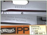 Walther PP 7.65mm 32 ACP NIB Pistol - 4 of 4