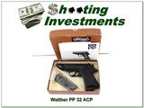 Walther PP 7.65mm 32 ACP NIB Pistol - 1 of 4