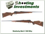 Weatherby Mark V 300 Wby Mag Deluxe 24” Near New - 1 of 4