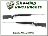 Browning A Bolt II Stainless Stalker LH 300 Win Mag w Boss 24” - 1 of 4