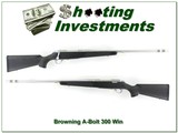 Browning A Bolt Stainless Stalker 300 Win Mag w Boss 24” - 1 of 4