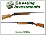 Browning A5 Magnum 12 Ga Belgium 1965 32” Full VR Shotgun
