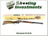 Winchester Model 94 30-30 Wells Fargo & CO Commemorative Carbine 20” NIB - 1 of 4