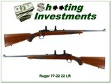 Ruger 77-22 22 LR 20” 1987 Rifle - 1 of 4