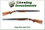 Ruger Red Label 12 Ga hard to find 30in barrels with factory tubes