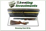 Browning Citori High Grade 6 20 Ga Skeet 26in XX Wood in box! - 1 of 4