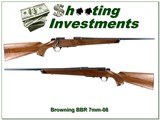 Browning BBR in VERY hard to find 7mm-08 Rem