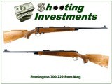 Remington 700 BDL 1963 made 222 Magnum!!!! - 1 of 4