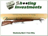 Weatherby Mark V Deluxe 7mm Wby Mag 24”