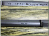 Ruger M77 Mark II Custom Shaw 338 Fed 18” Barrel - 4 of 4