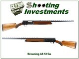 Browning A5 Light Twelve Belgium 12 GA 28” Mod VR 1957 Exc Cond