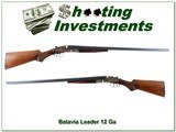 Baker Gun Co. Batavia Leader SXS 12 GA 28” Full and Mod Shotgun