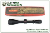Redfield Revolution 3-9x50mm Matte Rifle Scope W Box and Accu-Range Reticle