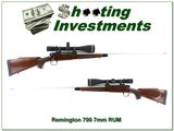 Remington 700 BDL Engraved Custom 7mm RUM 31” w Leupold VX 3 8.5-25x50 - 1 of 4