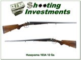 Husqvarna 103A SXS 12 GA Shotgun 29.5” Mod - 1 of 4