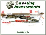 Benelli M2 20 Ga LNIB Shotgun 24” Realtree Max 7 - 1 of 4