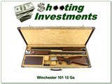 Winchester Model 101 Diamond Grade 12 Ga Trap 2 Barrel Set 32” 34” w Case - 1 of 4