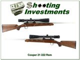 Cooper Arms Model 21 222 Rem 24” Rifle w Bausch & Lomb Elite 6-24 - 1 of 4