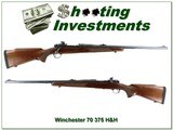 Winchester Model 70 Pre 64 375 H&H 24” Rifle 1952
