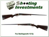 A.H. Fox Sterlingworth SXS 16 Ga 28” Full/Mod 1918