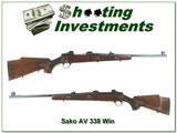 Sako AV RARE Super Deluxe in 338 Win Mag collector!