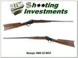 C. Sharps Arms 1885 Old Reliable 32 WCF 26” Rifle - 1 of 4