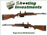 Ruger Gunsite Scout 450 Bushmaster 18” Rifle Like New - 1 of 4