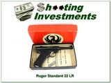Ruger Standard Pistol 22 LR 4.75” w Box - 1 of 4