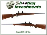 Ruger M77 Red Pad Tang Safety in 243 Win!