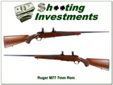 Ruger M77 7mm Rem Mag Red Pad 1980 24
Rifle