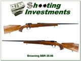 Browning BBR rare 25-06 Rem 24” Bolt Action Rifle