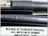 Ruger Mark II 22 LR Target Pistol 5.5” Bull Barrel LNIB - 4 of 4