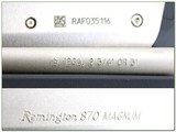 Remington 870 Magnum Marine Stainless 18” 12 Ga Shotgun w Magpul Furniture - 4 of 4
