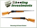 Browning A5 Sweet Sixteen 16 Ga Belgium 28” Mod 1965