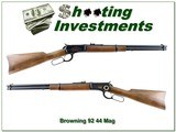 Browning Model 92 Centennial 44 Rem Mag 20” Rifle - 1 of 4