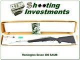 Remington Model Seven Stainless Synthetic 300 Rem SAUM 22” w Box