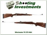 Winchester Model 70 Classic Stainless Walnut 375 H&H New Haven Made 24” Rifle