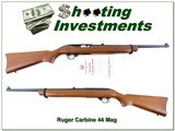 Ruger Carbine 44 Magnum 18.5” Rifle Excellent w Manual - 1 of 4