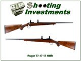 Ruger Model 77/17 17 HMR 22” Rifle - 1 of 4