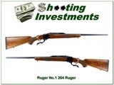 Ruger No. 1 204 Ruger 26” Rifle Rare Excellent - 1 of 4