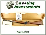Ruger No. 3 45-70 200th Year of American Liberty Pre Warning NIB Rare 22” Rifle 1976 - 1 of 4