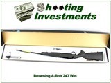 Browning A-Bolt II Stalker 243 Win ANIB! - 1 of 4